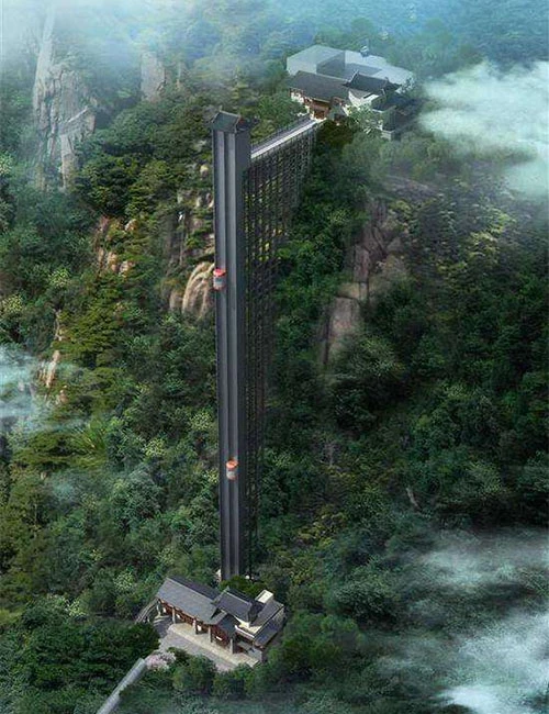 FUJI Goddess vertical sightseeing elevator
